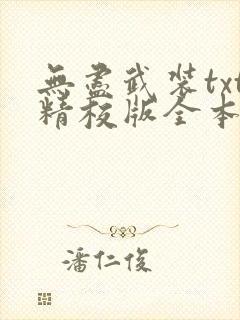 无尽武装txt精校版全本