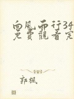 向风而行34集免费观看完整版封面