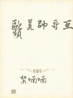 欧美帅哥互操视频封面