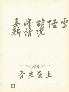 秦峰胡佳云的更新情况