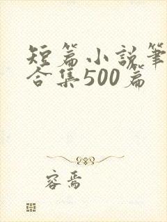 短篇小说笔趣阁合集500篇封面