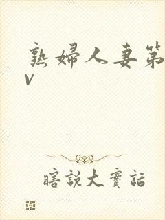 熟妇人妻第二av