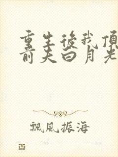 重生后我顶替了前夫白月光最新章