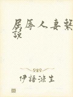 屈辱人妻系列小说