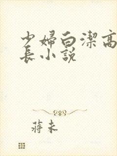 少妇白洁高义校长小说