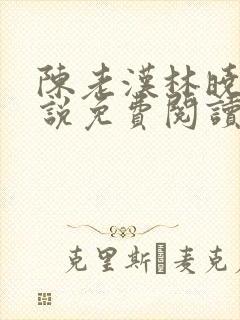 陈老汉林晓儿小说免费阅读全文