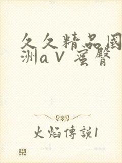 久久精品国产亚洲a∨蜜臀封面