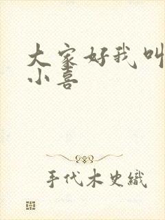 大家好我叫才林小喜