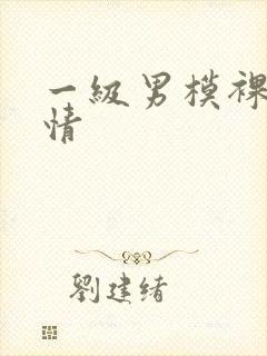 一级男模裸体激情