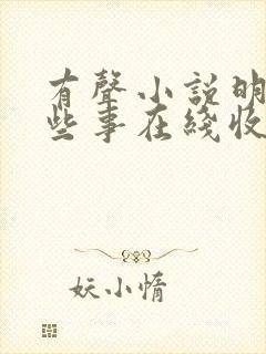 有声小说明朝那些事在线收听