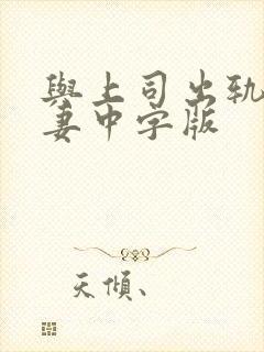 与上司出轨的人妻中字版