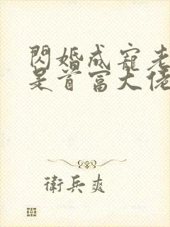 闪婚成宠老公竟是首富大佬