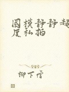 国模静静超大尺度私拍封面