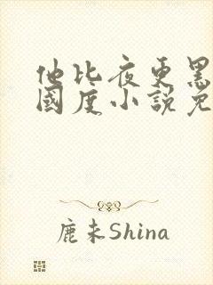 他比夜更黑无罪国度小说免费全文阅读