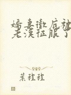 娇妻彻底被门卫老汉征服了封面