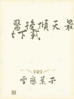 医后倾天最txt下载