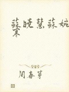 苏晓慧苏婉霍枭寒