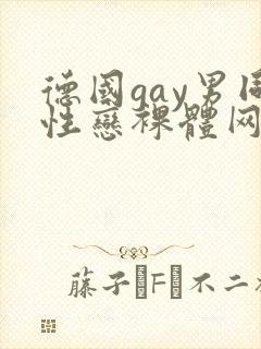 德国gay男同性恋裸体网站封面