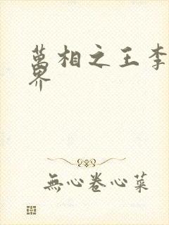 万相之王李洛境界封面