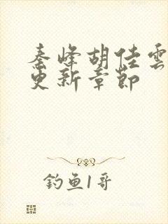 秦峰胡佳云最新更新章节