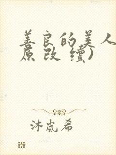 善良的美人妻(原 改 续)