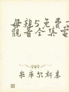 母亲5免费高清观看全集电视剧