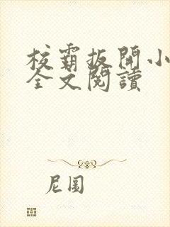 校霸扳开小班长全文阅读