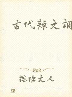 古代辣文调教