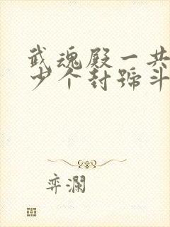 武魂殿一共有多少个封号斗罗