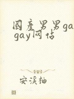 国产男男gay gay网站封面
