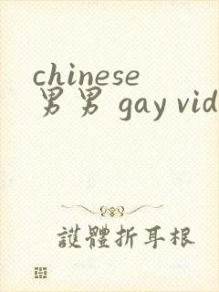 chinese男男 gay video
