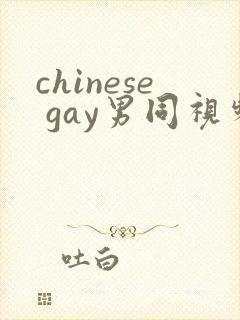 chinese gay男同视频网站