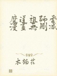 魔道祖师香炉篇漫画无删减