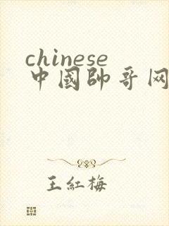 chinese中国帅哥网