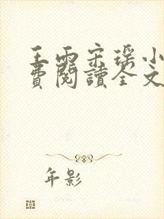 王雨宋瑶小说免费阅读全文最新章节