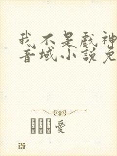 我不是戏神三九音域小说免费版封面