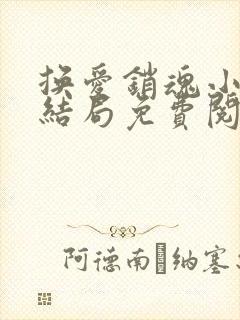 换爱销魂小说大结局免费阅读