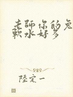 老师你的兔子好软水好多
