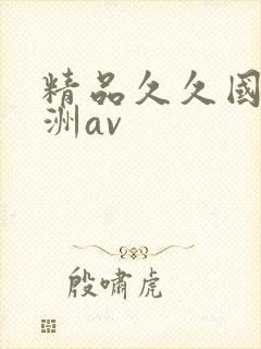 精品久久国产亚洲av