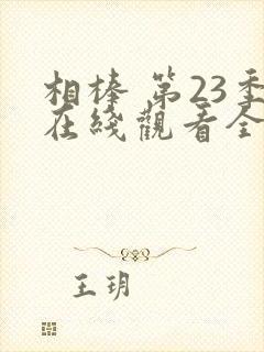 相棒 第23季在线观看全集免费播放