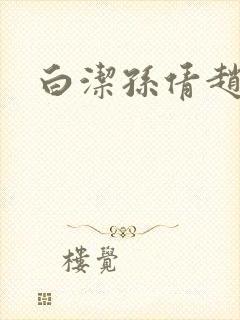 白洁孙倩赵振封面