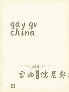 gay gv china