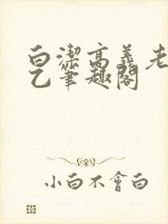 白洁高义老七王乙笔趣阁