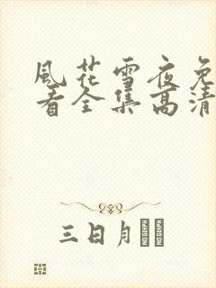 风花雪夜免费观看全集高清在线