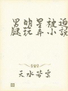 男明星被迫张开腿玩弄小说