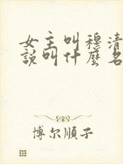 女主叫穆清的小说叫什么名字