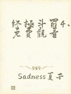 终极斗罗4小说免费观看