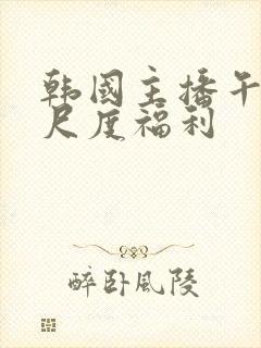 韩国主播午夜大尺度福利封面