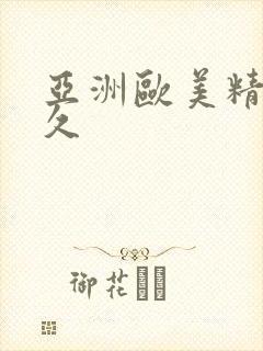 亚洲欧美精品久久