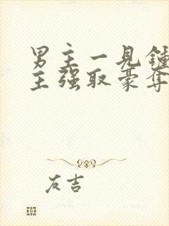 男主一见钟情女主强取豪夺封面